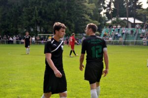 Auch Samstag im Blickpunkt: Patrick Eder (l.) und Kaptiän Christian Schötz (r.).
