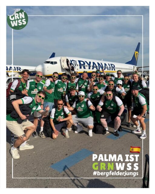 𝗣𝗔𝗟𝗠𝗔 𝗜𝗦𝗧 𝗚𝗥𝗡𝗪𝗦𝗦! 💚🤍

#bergfelderjungs